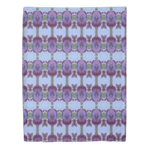 Elegant Reversible Duvet With Purples Cover
