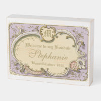 Elegant Rococo Frame French Boudoir Gold Lilac