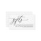 Elegant Romantic, Black script, A note on gifts