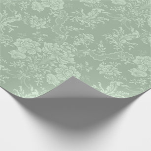 Minimalist Sage Forest Dark Green Solid Colors Wrapping Paper Sheets |  Zazzle