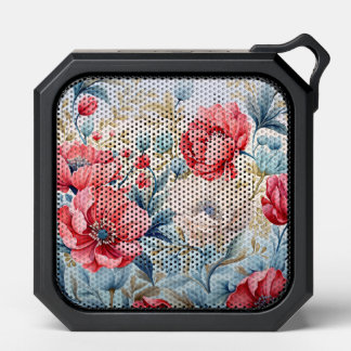 Elegant Romantic Flower Botanical Garden Bluetooth Speaker