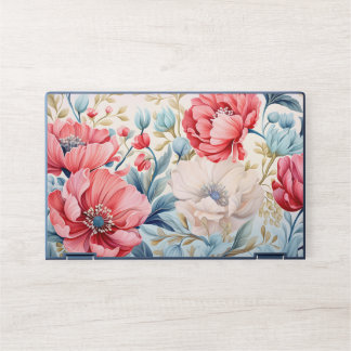 Elegant Romantic Flower Botanical Garden HP Laptop Skin
