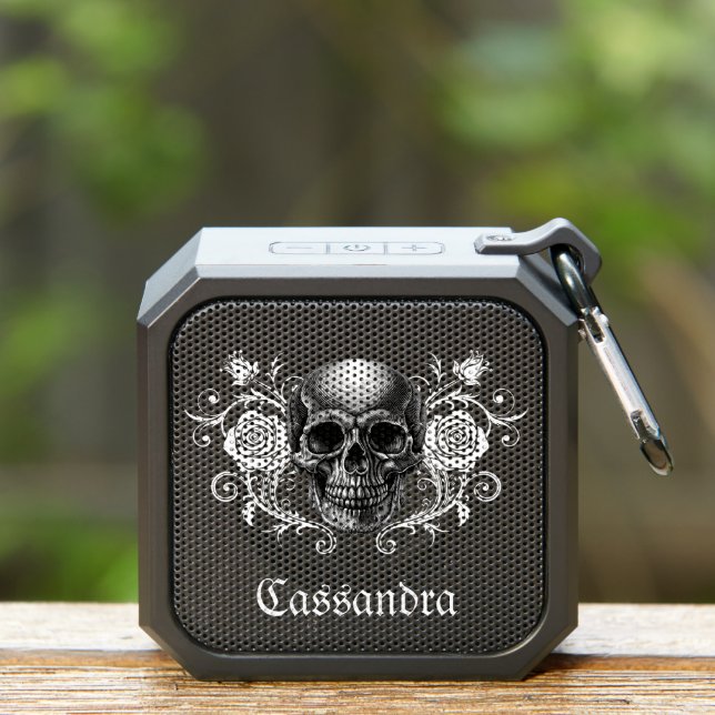 Elegant, Romantic Goth Personalized Bluetooth Speaker (Insitu(Outdoor))
