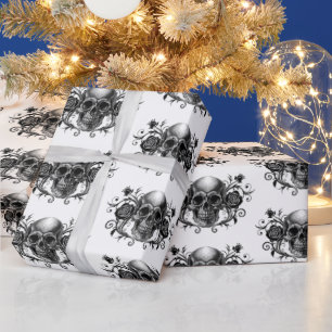 Elegant, Romantic Goth Wrapping Paper