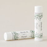 ELEGANT ROMANTIC GREENERY EUCALYPTUS BOTANICAL    LIP BALM<br><div class="desc">ROMANTIC GREENERY EUCALYPTUS SAGE GARDEN THEMED WEDDING INVITATION.CONTACT US FOR FURTHER DESDIGNS.</div>