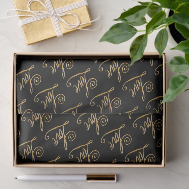 Elegant, Romantic, Love Tissue Paper (Gift)