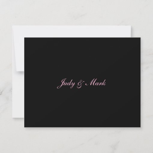 Elegant Romantic Pink Floral Maid Of Honor Card | Zazzle