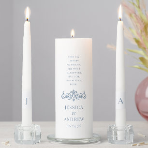 Elegant Romantic  Unity Candle Set