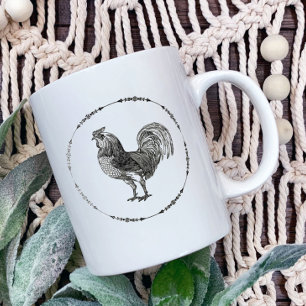 Elegant Rooster Coffee Mug
