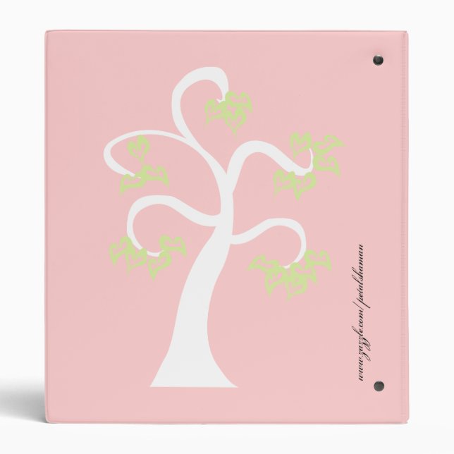 Elegant Roots Blush Binder (Back)