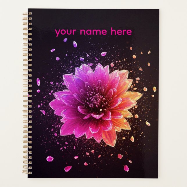 Elegant Rose Daily planner (Front)