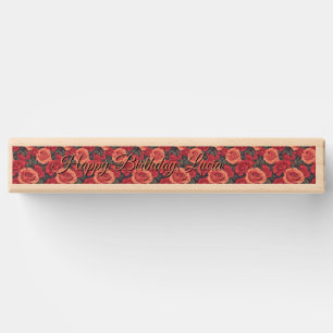 Elegant Rose Flower Party Topple Tower