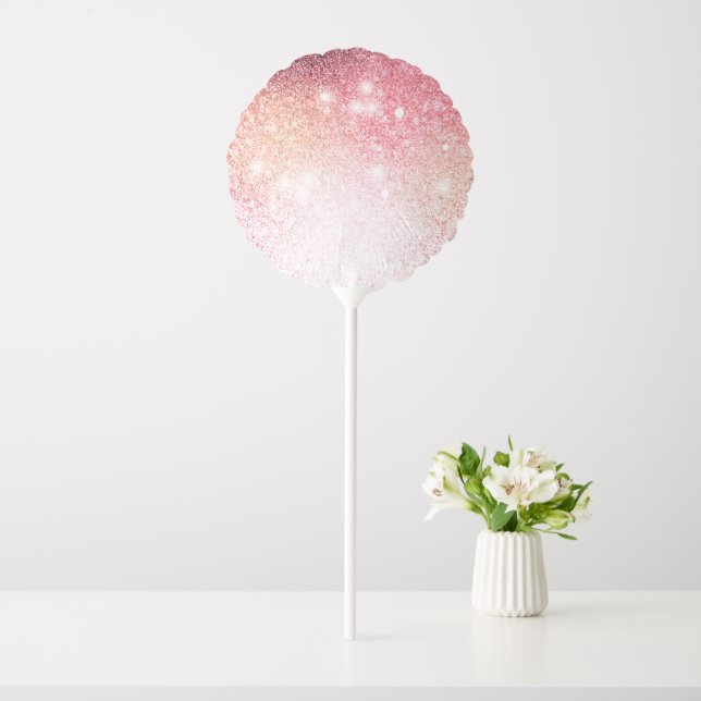 Elegant rose glitter balloon (In SItu)