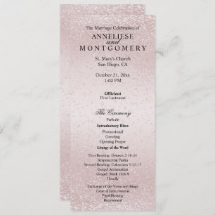 Elegant Rose Glitter - Program