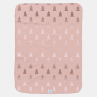 Rose gold best sale baby blanket