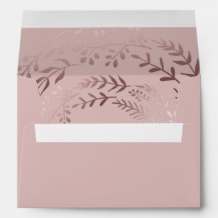Lined Envelope for Wedding Invitations, Envelope Liner, Pink Blush  Watercolor Floral Lined Envelope, Return and Guest Addressing Available -   Israel