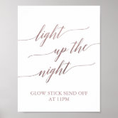 Late-Night Glow Stick Send-Off