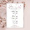 Elegant Rose Gold Chic Nail Spa Beauty Price List