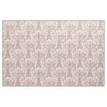 Elegant Rose Gold Damask Printed by the Yard Fabric