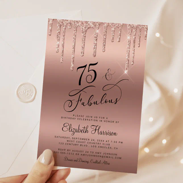 elegant-rose-gold-glitter-75th-birthday-party-invitation-zazzle
