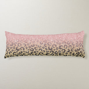 Leopard Pink Bed & Body Pillows | Zazzle