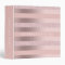 Elegant rose gold glitter & blush pink stripe