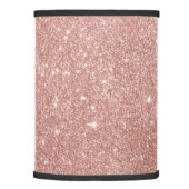 Elegant rose gold glitter lamp shade (Right)