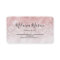 Elegant Rose Gold Glitter Makeup Artist Sparkly