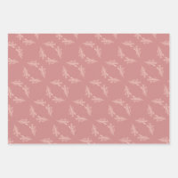 Valentine Solid Color Wrapping Paper Sheet Trio - Bright and Shiny NYC