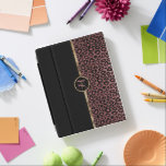 Elegant Rose Gold Leopard Skin iPad Smart Cover<br><div class="desc">Elegant Rose Gold Leopard Skin Pattern. iPad Cover ready for you to customize. ⭐This Product is 100% Customizable. *****Click on CUSTOMIZE BUTTON to add, delete, move, resize, changed around, rotate, etc... any of the graphics or text or use the fill in boxes. ⭐99% of my designs in my store are...</div>