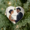 Elegant Rose Gold Newlyweds Wedding Photo