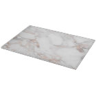 Elegant Rose Gold White Marble Template Trendy
