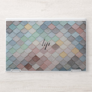 Elegant Rose Gold & White Quartz Marble Laptop Ski HP Laptop Skin