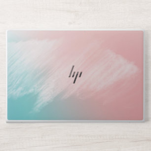 Elegant Rose Gold & White Quartz Marble Laptop Ski HP Laptop Skin