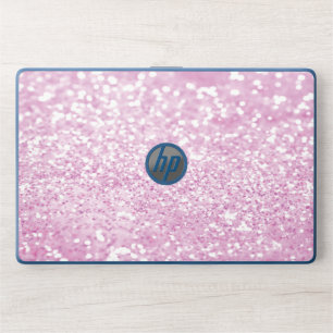 Elegant Rose Gold & White Quartz Marble Laptop Ski HP Laptop Skin