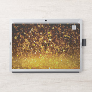 Elegant Rose Gold & White Quartz Marble Laptop Ski HP Laptop Skin