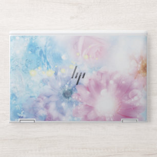 Elegant Rose Gold & White Quartz Marble Laptop Ski HP Laptop Skin