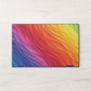 Elegant Rose Gold & White Quartz Marble Laptop Ski HP Laptop Skin