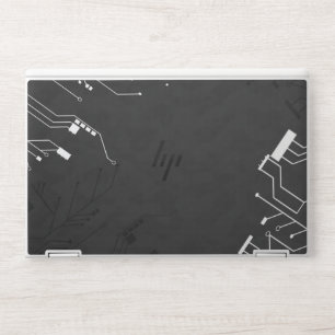 Elegant Rose Gold & White Quartz Marble Laptop Ski HP Laptop Skin