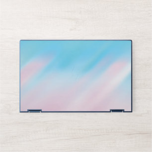 Elegant Rose Gold & White Quartz Marble Laptop Ski HP Laptop Skin