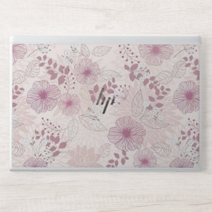 Elegant Rose Gold & White Quartz Marble Laptop Ski HP Laptop Skin