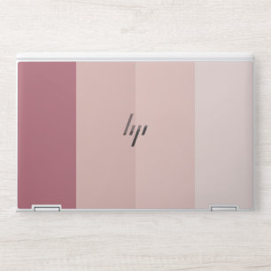 Elegant Rose Gold & White Quartz Marble Laptop Ski HP Laptop Skin
