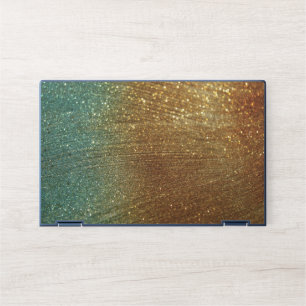 Elegant Rose Gold & White Quartz Marble Laptop Ski HP Laptop Skin