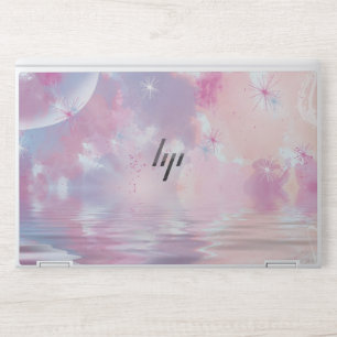 Elegant Rose Gold & White Quartz Marble Laptop Ski HP Laptop Skin