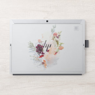 Elegant Rose Gold & White Quartz Marble Laptop Ski HP Laptop Skin