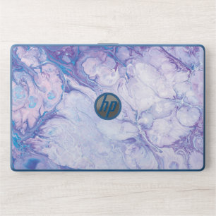 Elegant Rose Gold & White Quartz Marble Laptop Ski HP Laptop Skin