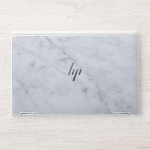 Elegant Rose Gold & White Quartz Marble Laptop Ski HP Laptop Skin