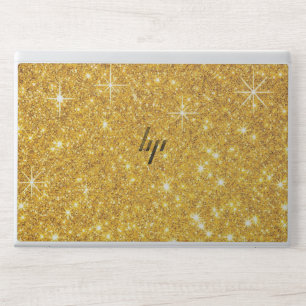 Elegant Rose Gold & White Quartz Marble Laptop Ski HP Laptop Skin
