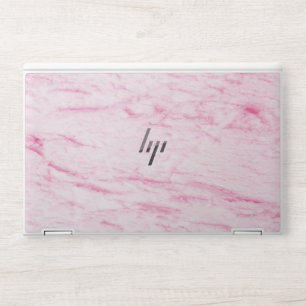 Elegant Rose Gold & White Quartz Marble Laptop Ski HP Laptop Skin