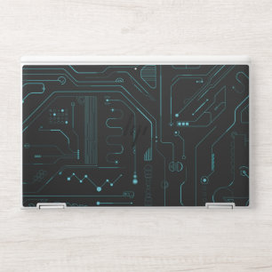 Elegant Rose Gold & White Quartz Marble Laptop Ski HP Laptop Skin